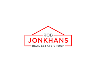 Rob Jonkhans Real Estate Group logo design by bricton