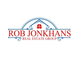 Rob Jonkhans Real Estate Group logo design by b3no