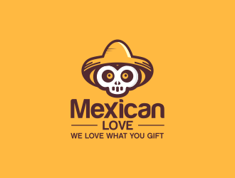 Mexican love logo design by Asani Chie