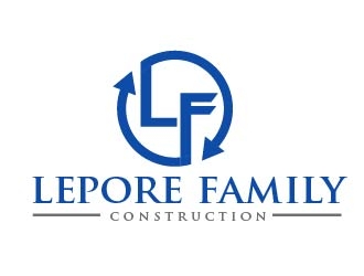 Lepore Family Construction logo design by shravya