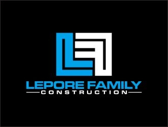 Lepore Family Construction logo design by agil