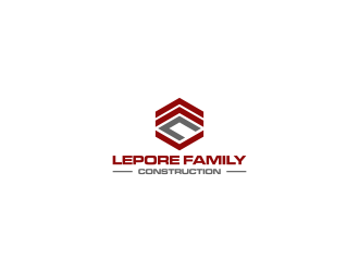 Lepore Family Construction logo design by haidar