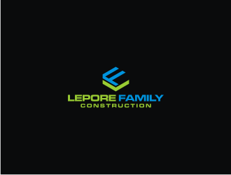 Lepore Family Construction logo design by logitec