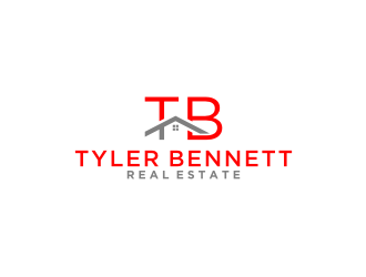 Tyler Bennett Real Estate logo design by bricton