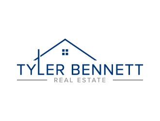 Tyler Bennett Real Estate logo design by Anizonestudio