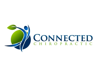 Connected Chiropractic logo design by Dawnxisoul393