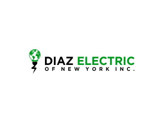Diaz Electric of New York Inc. logo design by done