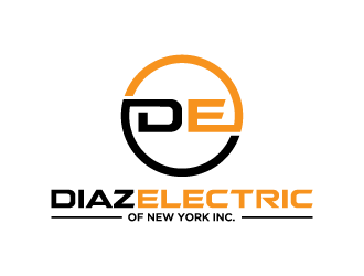 Diaz Electric of New York Inc. logo design by denfransko