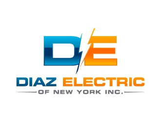Diaz Electric of New York Inc. logo design by J0s3Ph