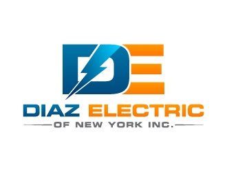 Diaz Electric of New York Inc. logo design by J0s3Ph