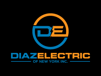 Diaz Electric of New York Inc. logo design by denfransko