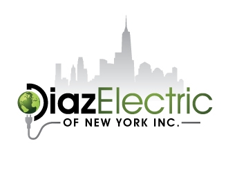 Diaz Electric of New York Inc. logo design by REDCROW
