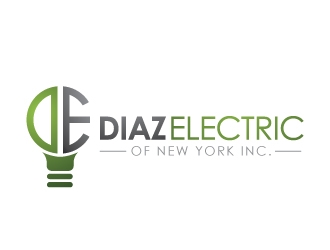 Diaz Electric of New York Inc. logo design by REDCROW