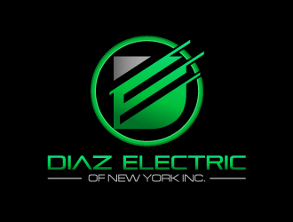 Diaz Electric of New York Inc. logo design by tec343