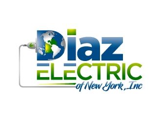 Diaz Electric of New York Inc. logo design by aRBy