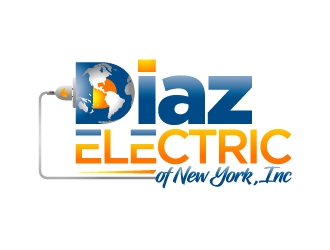 Diaz Electric of New York Inc. logo design by aRBy