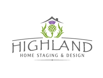 Highland Home Staging & Design logo design by jaize