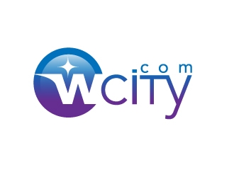 wcity.com logo design by dondeekenz