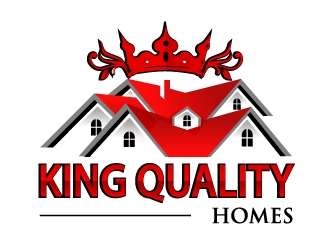 King Quality Homes Inc. logo design by samuraiXcreations