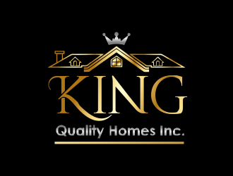 King Quality Homes Inc. logo design by ROSHTEIN