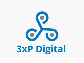 3xP Digital logo design by samueljho