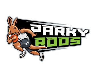 Parkerville Kangaroos Basketball Club logo design by DreamLogoDesign