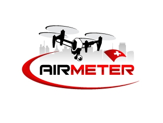 AirMeter logo design by pencilhand