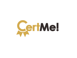 CertMe! logo design by YONK