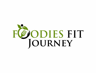  Foodies Fit Journey logo design by ingepro