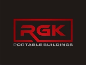 RGK Portable Buildings logo design by sabyan