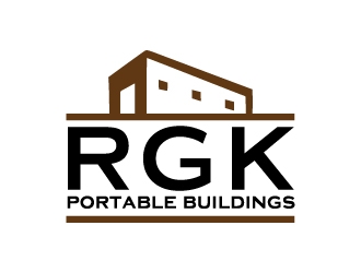 RGK Portable Buildings logo design by createdesigns