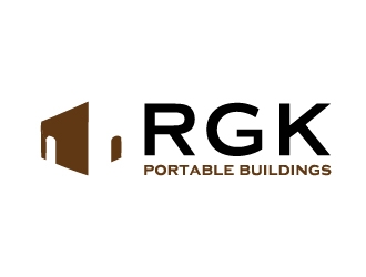 RGK Portable Buildings logo design by createdesigns