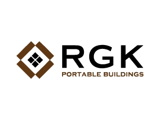 RGK Portable Buildings logo design by createdesigns
