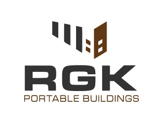 RGK Portable Buildings logo design by createdesigns