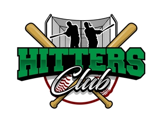 Hitters Club  logo design by DreamLogoDesign