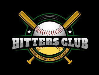 Hitters Club  logo design by DreamLogoDesign