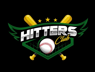 Hitters Club  logo design by DreamLogoDesign