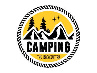 Camping the Backcountry logo design by cikiyunn