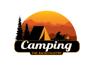 Camping the Backcountry logo design by SiliaD