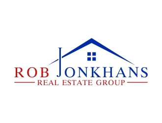 Rob Jonkhans Real Estate Group logo design by Webphixo