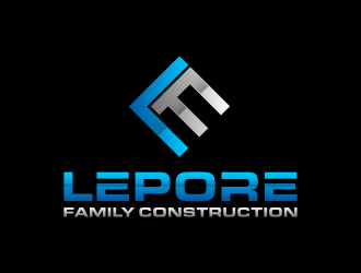 Lepore Family Construction logo design by thegoldensmaug