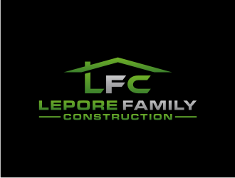 Lepore Family Construction logo design by bricton