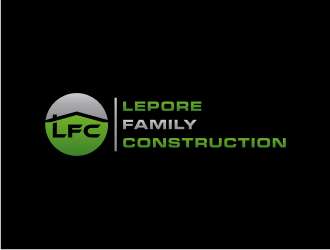 Lepore Family Construction logo design by bricton