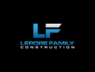 Lepore Family Construction logo design by RIANW