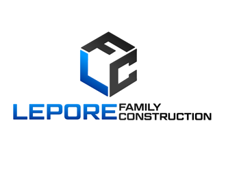 Lepore Family Construction logo design by megalogos