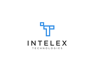 Intelex Technologies logo design by blackcane