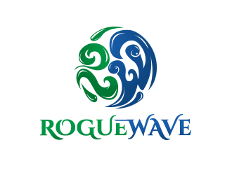 Rogue Wave logo design by schiena