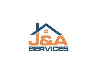 J&A Services logo design by agil