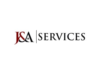 J&A Services logo design by agil