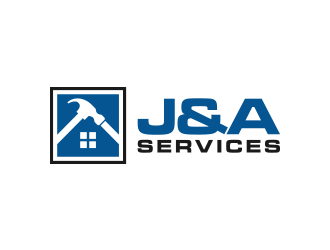 J&A Services logo design by lexipej